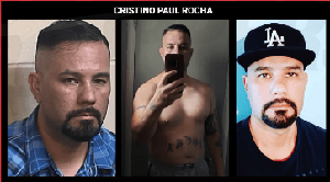 Photos of suspects from San Antonio Crime Stoppers, featuring three individuals for identification.