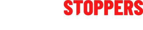 San Antonio Crime Stoppers logo promoting community safety and crime prevention.